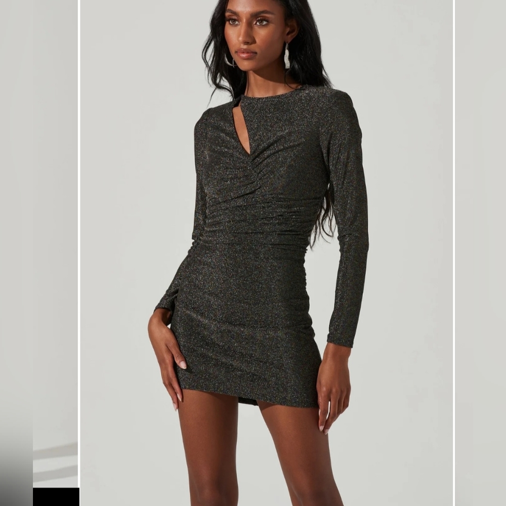 ASTR The Label Akira Long-Sleeve Minidress